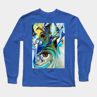 Eye in abstract Long Sleeve T-Shirt